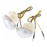 Pisca Seta Led Carenagem Embutir Honda Cbr 1000 650 Cristal
