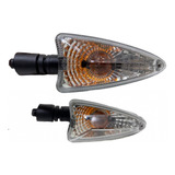 Pisca Seta Transparente Bmw G650 Triumph Tiger F800 O Par