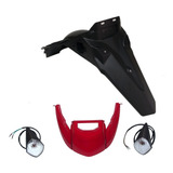 Pisca Traseiro + Lente + Paralama Shineray Jet 50cc / 125cc