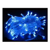 Pisca-pisca Azul / Blue 8 Funções 100 Lâmpadas Led 110v 