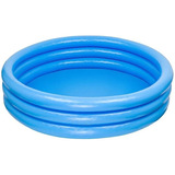 Piscina 3 Anéis Intex #59416np Azul