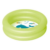 Piscina Banheira Inflável Infantil Circular 28 Litros Mor Cor Verde