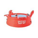 Piscina Caranguejo Inflável Redonda Intex