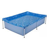 Piscina Com Armação 1000 Litros Retangular Mor