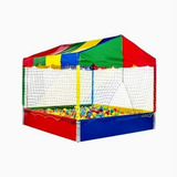 Piscina De Bolinhas 1,5m X 1,5m + 1500 Bolinhas + Tatame Eva