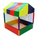 Piscina De Bolinhas 1x1 Baby Reforçada Leva E Trás + Brinde