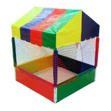 Piscina De Bolinhas 1x1 Reforçada Leve E Trás Tatame Brinde