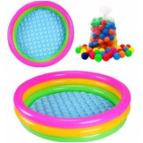 Piscina De Bolinhas Com 50 Bolinhas Intex 68 Litros 48674