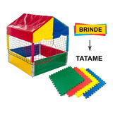 Piscina De Bolinhas Premium 1,0 X 1,0 + Brinde Tatame Eva