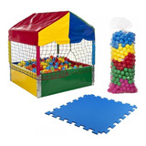 Piscina De Bolinhas Premium 1,0 X 1,0 Brinde Tatame Oferta