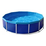 Piscina Estruturada Redonda 5500 Litros Circular Verão Mor