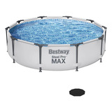 Piscina Estrutural 6.473 Litros Pro Max + Capa Bestway