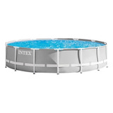 Piscina Estrutural Redondo Intex 26720 Com