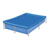 Piscina Estrutural Retangular Botafogo Lar & Lazer Pis0628 Com Capacidade De 1000 Litros De 1.89m De Comprimento X 1.26m De Largura De 0m De Diâmetro Azul