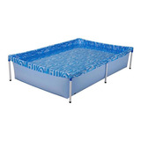 Piscina Estrutural Retangular Mor 1000 Litros Infantil Pvc