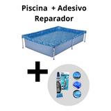 Piscina Infantil Armação 1000 Litros + Adesivo Reparo Mor