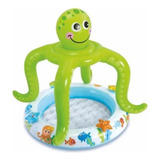 Piscina Infantil Com Cobertura Polvo 45 Litros Intex Cor Multicolorido
