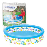 Piscina Infantil Inflável 140 Litros Redonda Bestway Criança