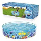 Piscina Infantil Redonda Animais Marinhos Promoção