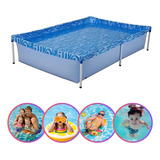 Piscina Infantil Retangular Estrutural Pvc 1000 Litros - Mor