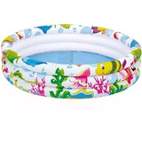 Piscina Inflável 100 Litros Fundo Do Mar Criança Infantil
