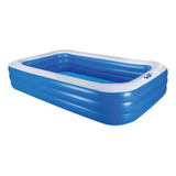 Piscina Inflável 1260 Litros Retangular Pvc