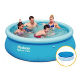 Piscina Inflável 2.300 Litros + Capa - Bestway Intex - 2300