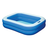 Piscina Inflável 302 Litros Retangular Pvc