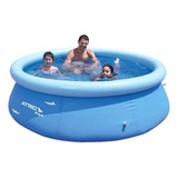 Piscina Inflável Circular Portátil 2500 Litros