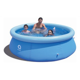 Piscina Inflável Circular Portátil 2500l Es304 2.4m X 0.63
