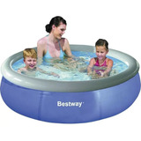 Piscina Inflável Fast Set Com Borda 1000 Litros Bestway