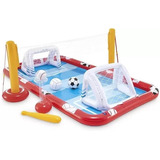 Piscina Inflável Infantil Intex 470 L Futebol Volei Basebol