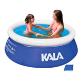 Piscina Inflável Kala Azul 1.000 Litros C/ Kit Reparo