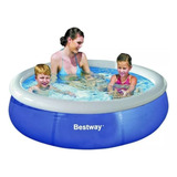 Piscina Inflável Redonda 1000 Litros 1,68m X 51cm Bestway
