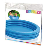 Piscina Inflável Redonda Azul Cristal 156 Litros Intex