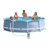 Piscina Intex 6503 L Prism Estrutural Armação Filtrante 11