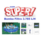 Piscina Intex 6503 Lts Bomba Filtro