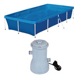 Piscina Mor Retangular Ferro 3000 L