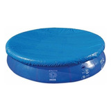 Piscina Redonda 2400 Litros Inflável + Capa De Proteção