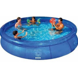 Piscina Redonda 3400 Litros Inflável Mor - Promoção Especial