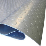 Piso Borracha Moeda Anti Derrapante 4m X 1,30 Largura