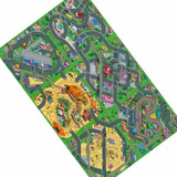 Pista Carrinho Hot Grande Cidade Brincadeira Gg 160cm Fun180 Cor Colorido