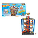Pista Carrinho Mega Garagem E Elevador Hot Wheels City