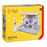 Pista De Percurso E Playset - Posto De Gasolina - Shell