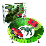 Pista Dino Dinossauro Track Car Brinquedo Infantil Radical 