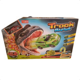 Pista Dino Luminous Track Dinossauro Rex Looping Carrinho