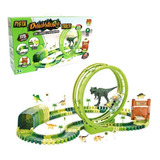 Pista Dinossauro De Montar Com Looping