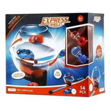 Pista Express Wheels Super Globo Com 2 Carrinhos Multilaser