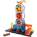 Pista Hot Wheels City Super Loja De Pneus 2022 -hdp02 Mattel