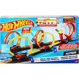 Pista Hot Wheels Looping Corrida Multiloop - Mattel - Hdr83